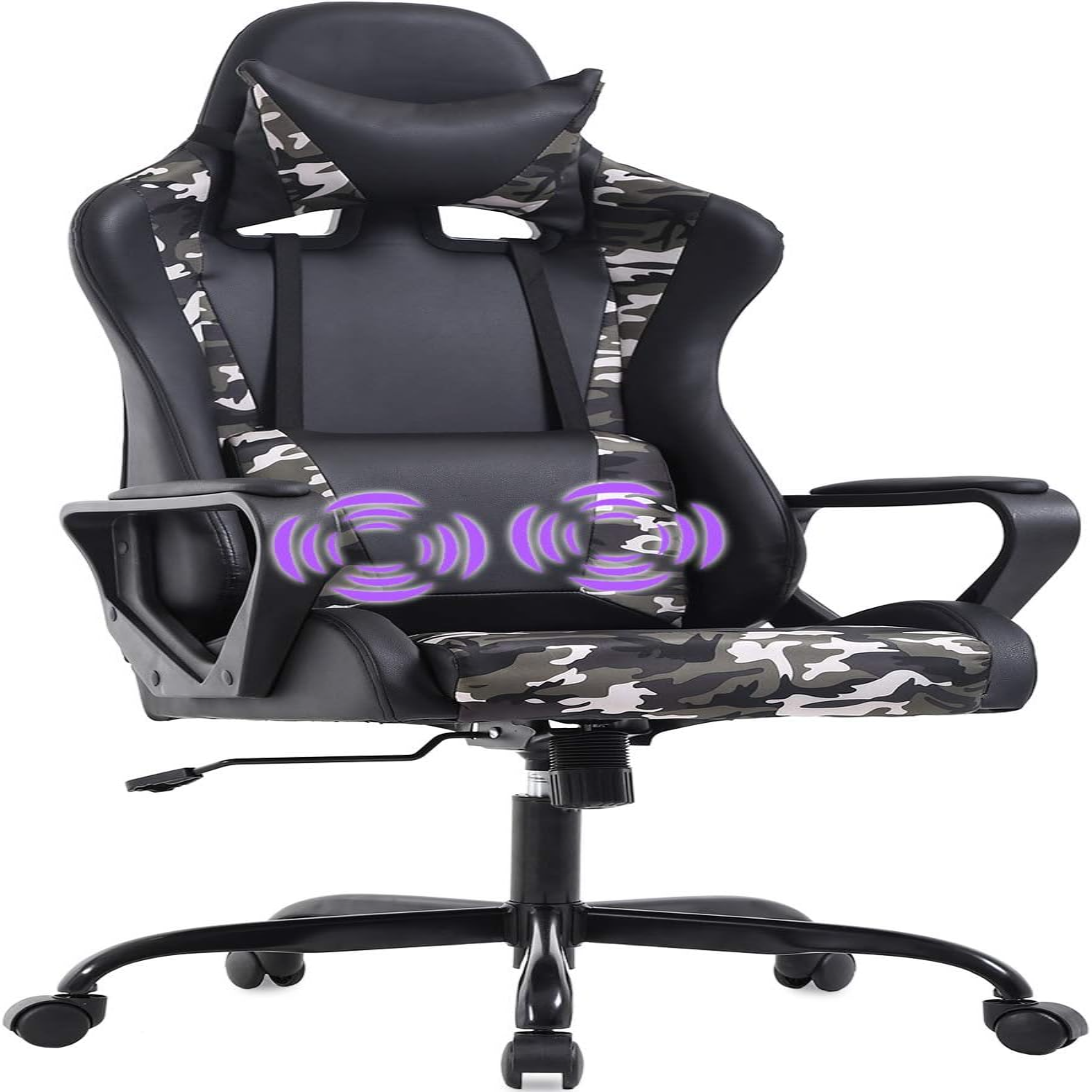 PC Gaming Chair Ergonomic Office Chair Massage Desk Chair with Lumbar