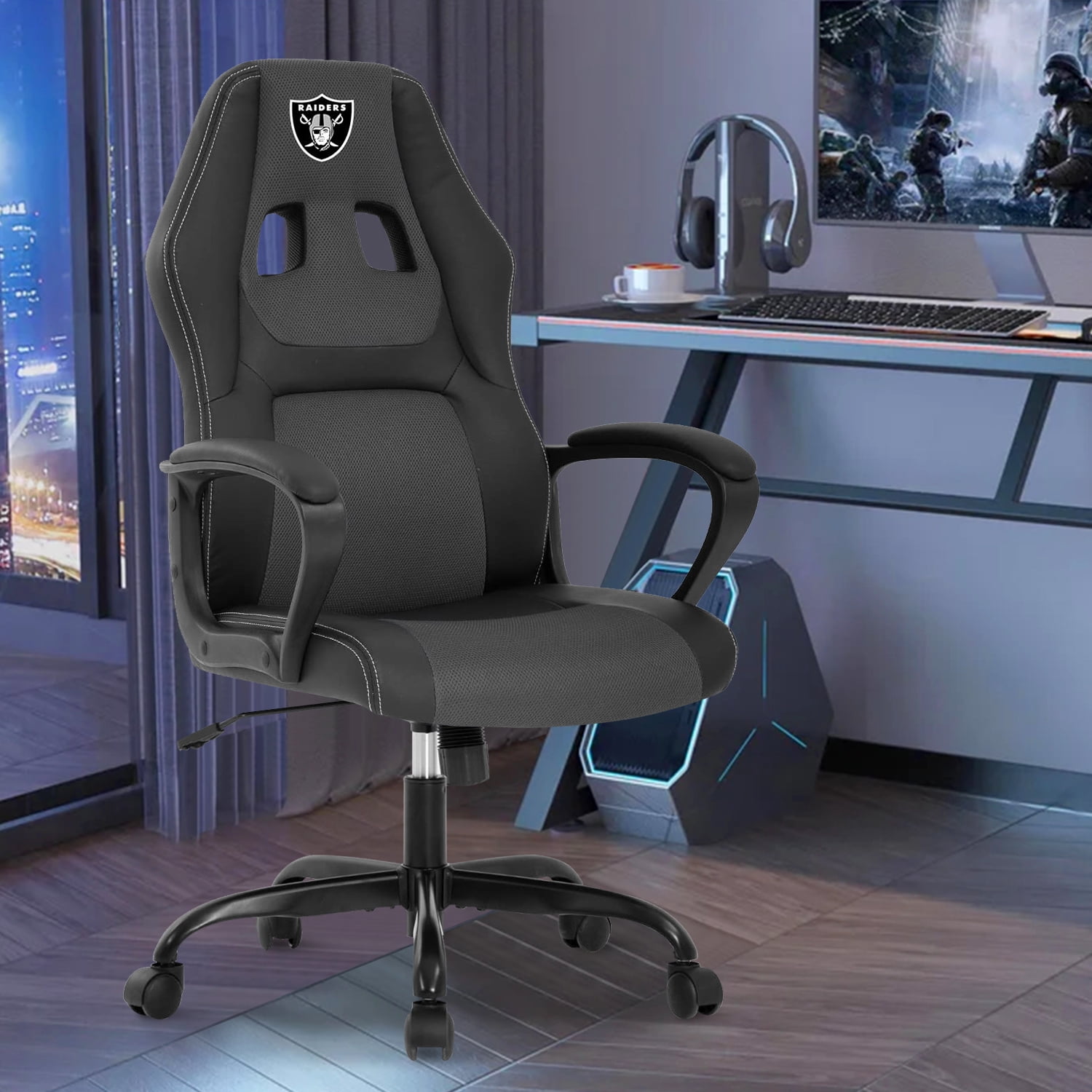 PC Gaming Chair Office Chair Ergonomic PU Leather Gamer Chair Executive ...