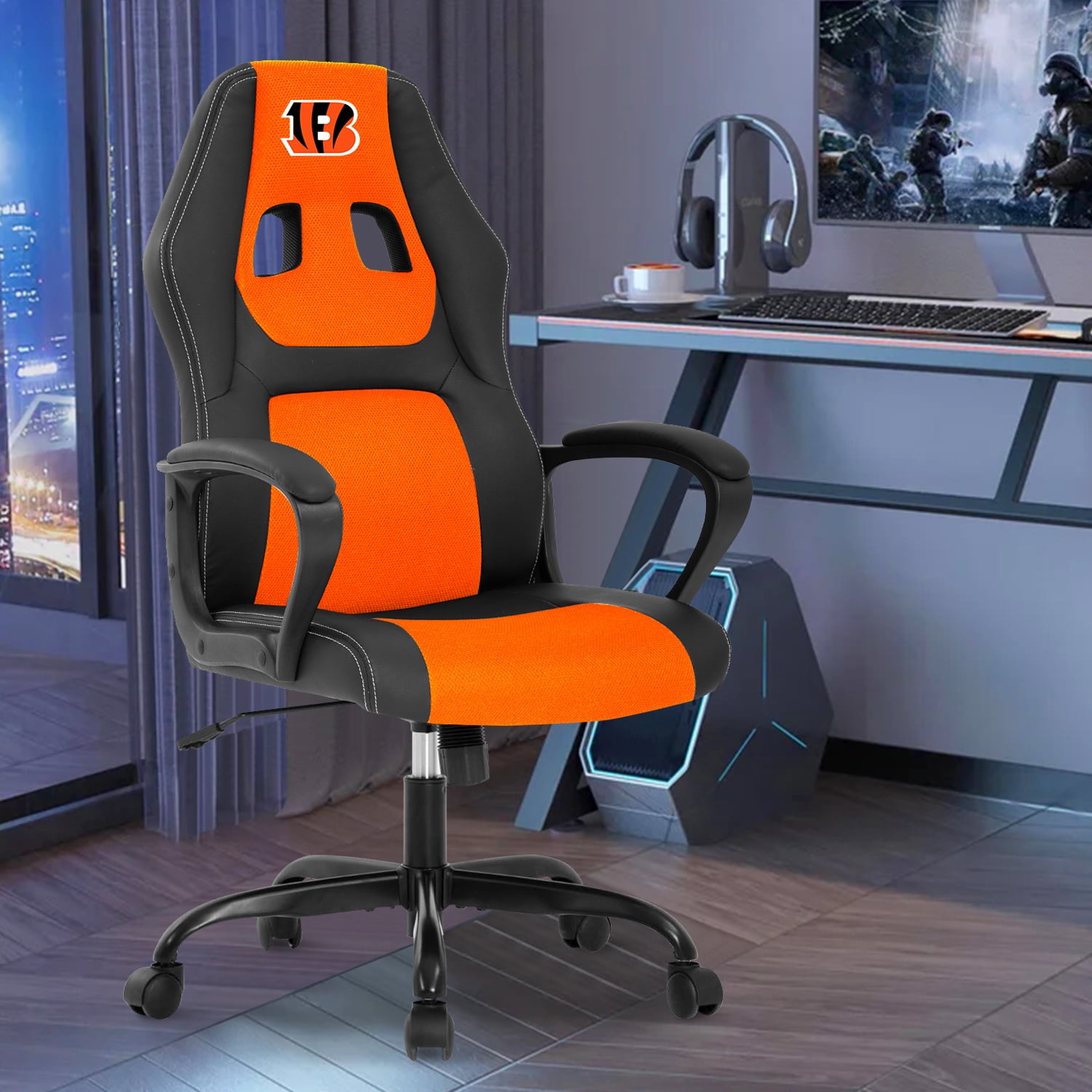 PC Gaming Chair Office Chair Ergonomic PU Leather Gamer Chair Executive