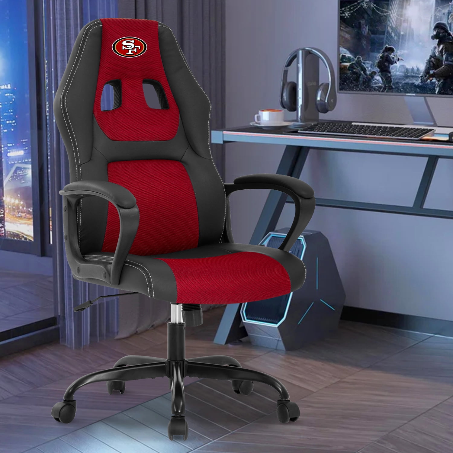 PC Gaming Chair Office Chair Ergonomic PU Leather Gamer Chair Executive