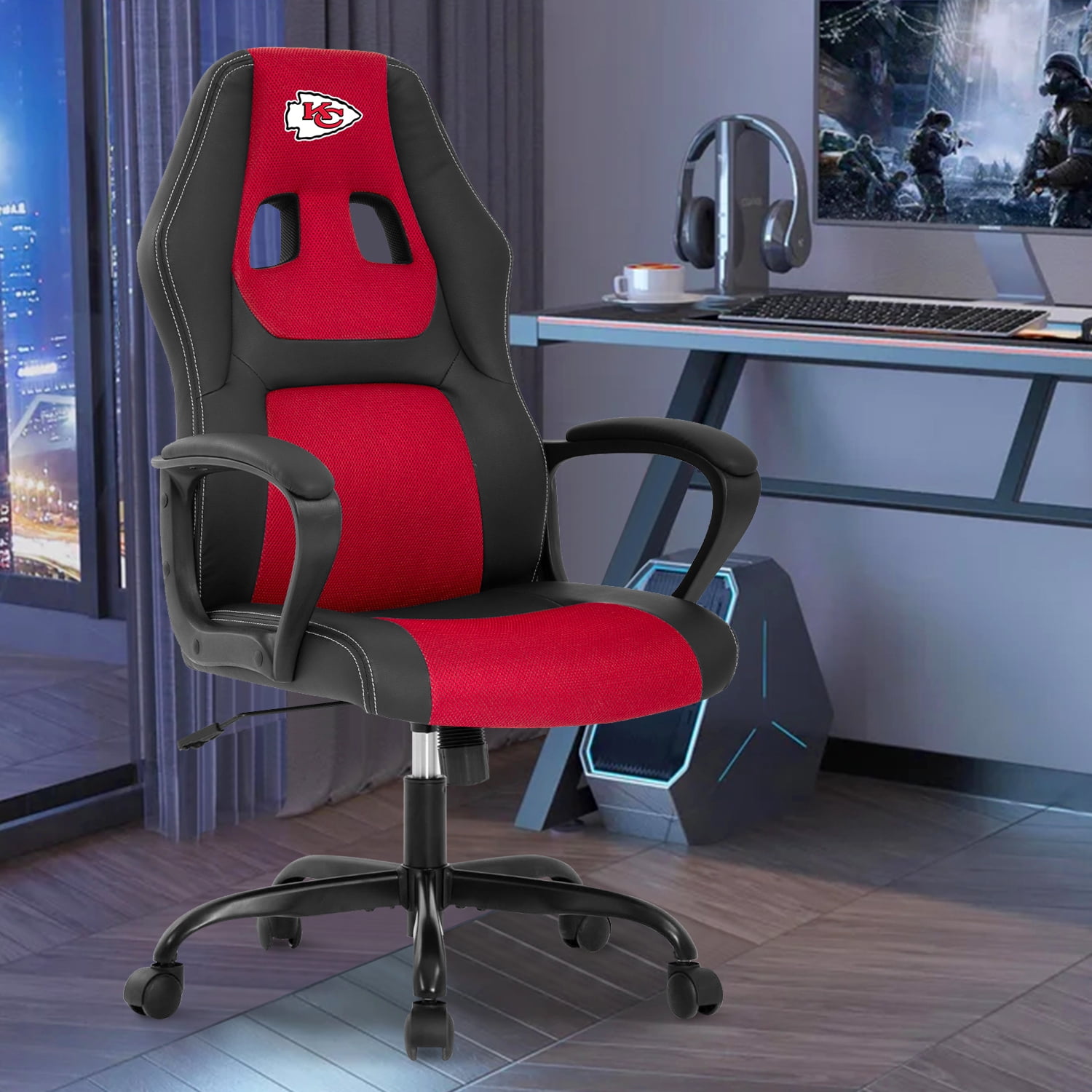 PC Gaming Chair Office Chair Ergonomic PU Leather Gamer Chair Executive Computer Chair with