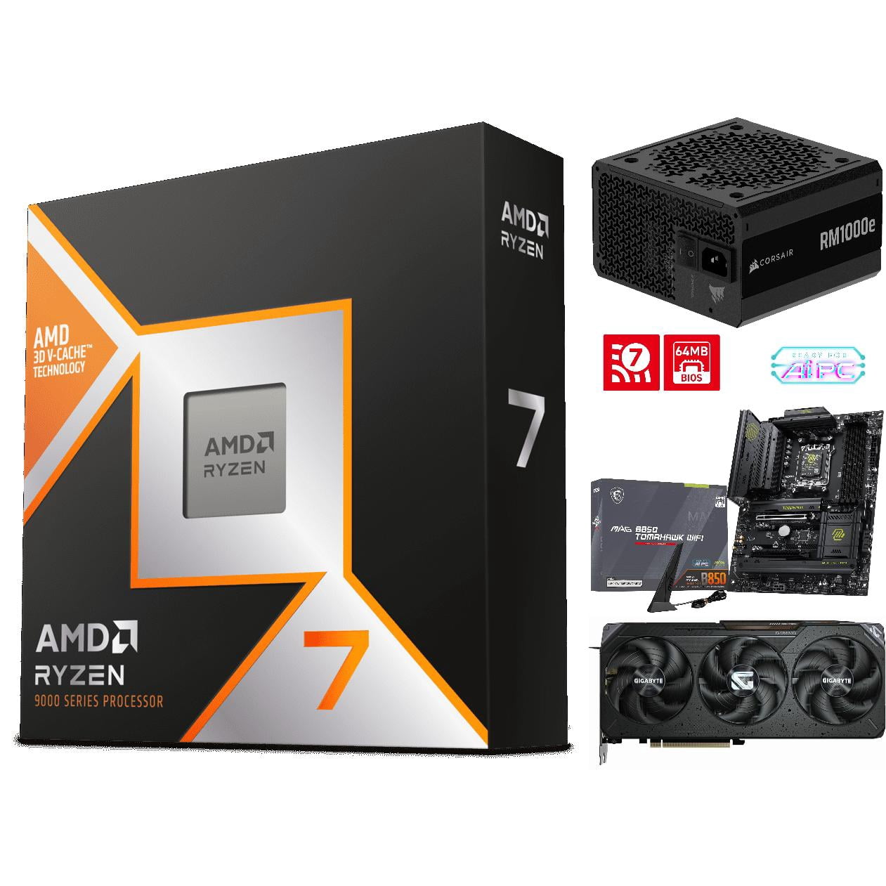 PC Gaming DIY Bundle - AMD