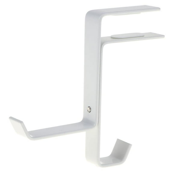 PC Gaming Headset Headph Hook Holder Hanger Mount, Headphs Adjustable Clamp, universal - white, as described
