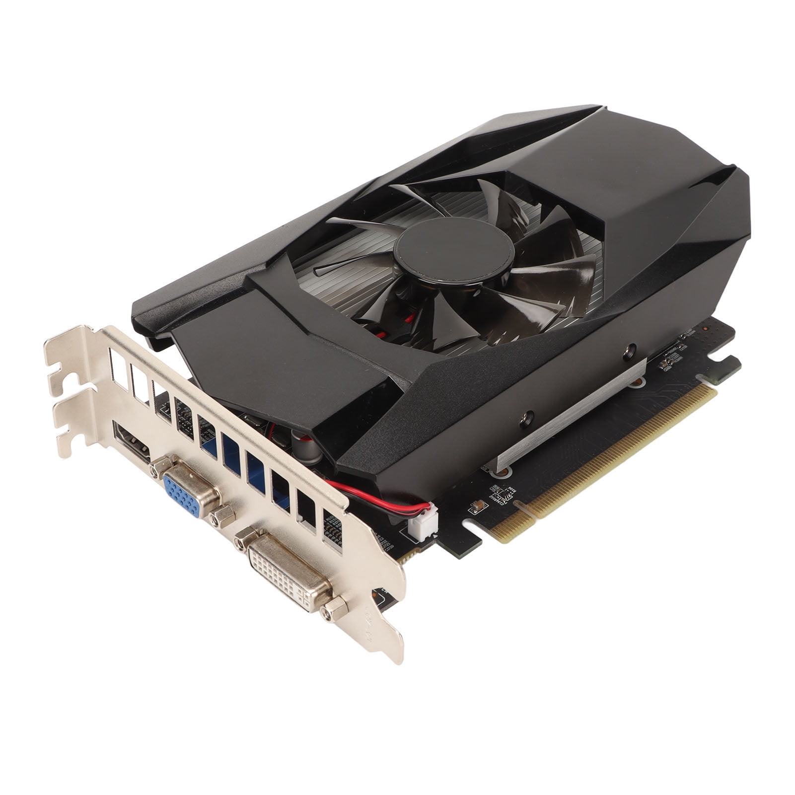 PC Graphics Card, HD7670 128bit Graphics Card 4GB GDDR5 Low Noise For