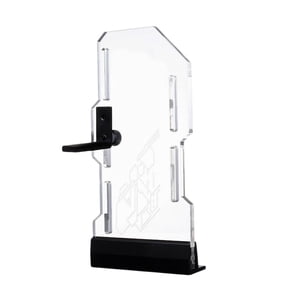 PC Graphics Card Mount with Chroma-Sync ARGB & Customizable Acrylic Construction