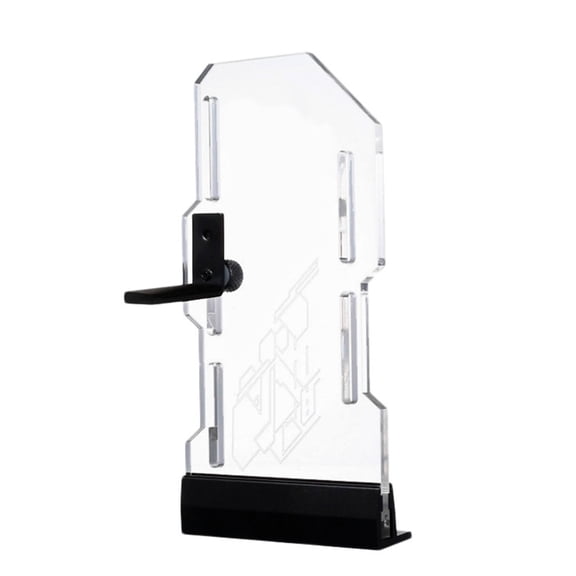 PC Graphics Card Mount with Chroma-Sync ARGB & Customizable Acrylic Construction