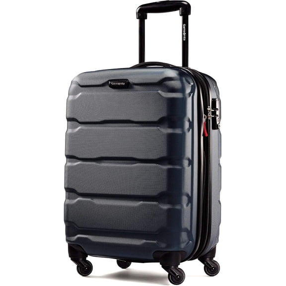 PC Hardside Expandable Luggage with Spinner Wheels, Navy, Carry-On 20-Inch