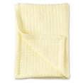 thumbnail image 1 of Parent's Choice Knit Baby Blanket, 100% Cotton, Soft & Cozy, Transparent Yellow, 30" x 40", 1 of 7