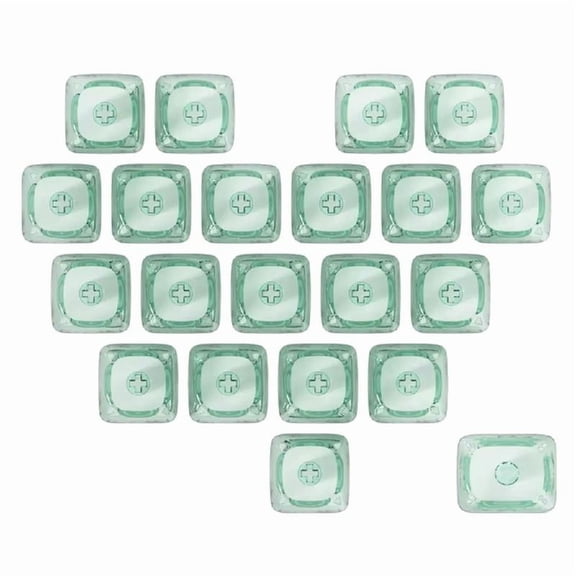 PC Keycaps MOA Profile 1U 1.25U Blank Heart Keycaps for Mechanical Keyboards