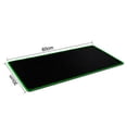 thumbnail image 1 of PC Laptop Rubber Gaming Computer Mouse Pad Mat Large Size 600*300*2mm Green Edge, 1 of 5