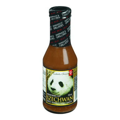 PC MEMORIES OF Szechwan Spicy Peanut Satay Sauce, 350ml/11.8oz