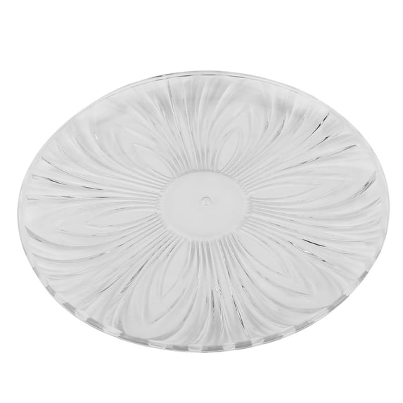 PC Material for Treats, Snacks & Desserts, Perfect for Candy & Cake Display Versatile Circular Fruit Bowl Sarapandan