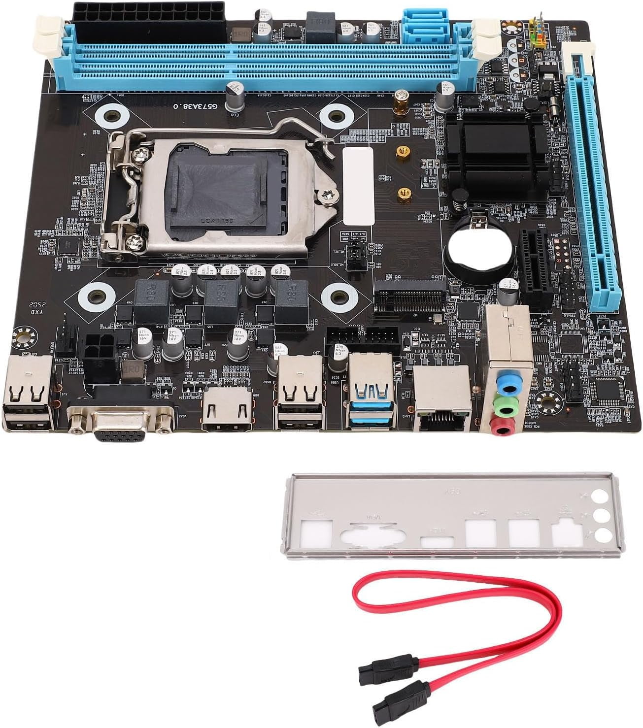 PC Motherboard Gaming Motherboard H81 M . 2 NVMe NGFF 6Gbs LGA 1150 Micro ATX High Speed ​​Desktop PC