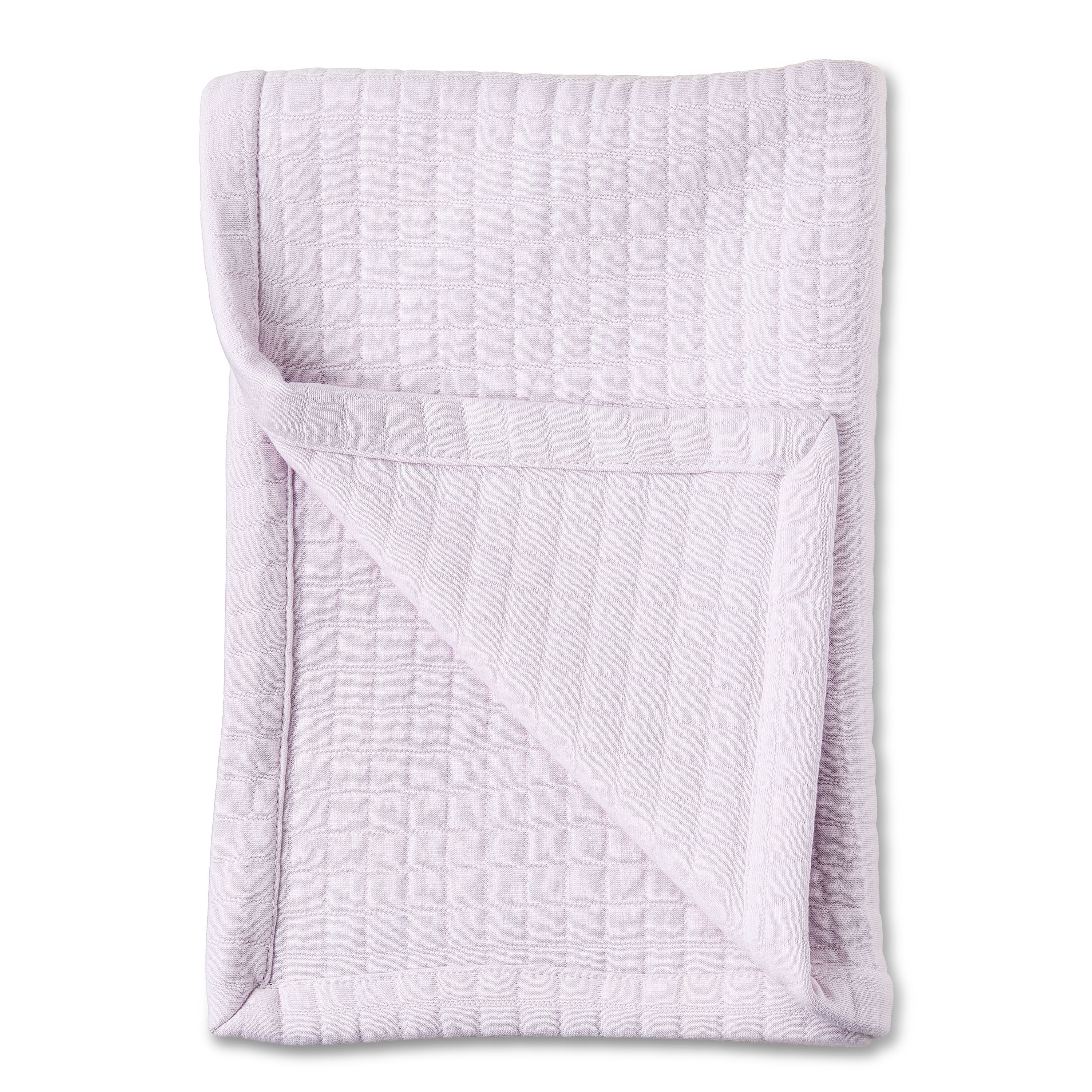 Parent's Choice Knit Baby Blanket, 100% Cotton, Soft & Cozy, Orchid Tint, 30" x 40"