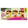 thumbnail image 1 of Parent's Choice Stage 1 Baby Food Fruit and Vegetable Puree Variety Pack, 4 oz Jars, 9 Count, 1 of 13