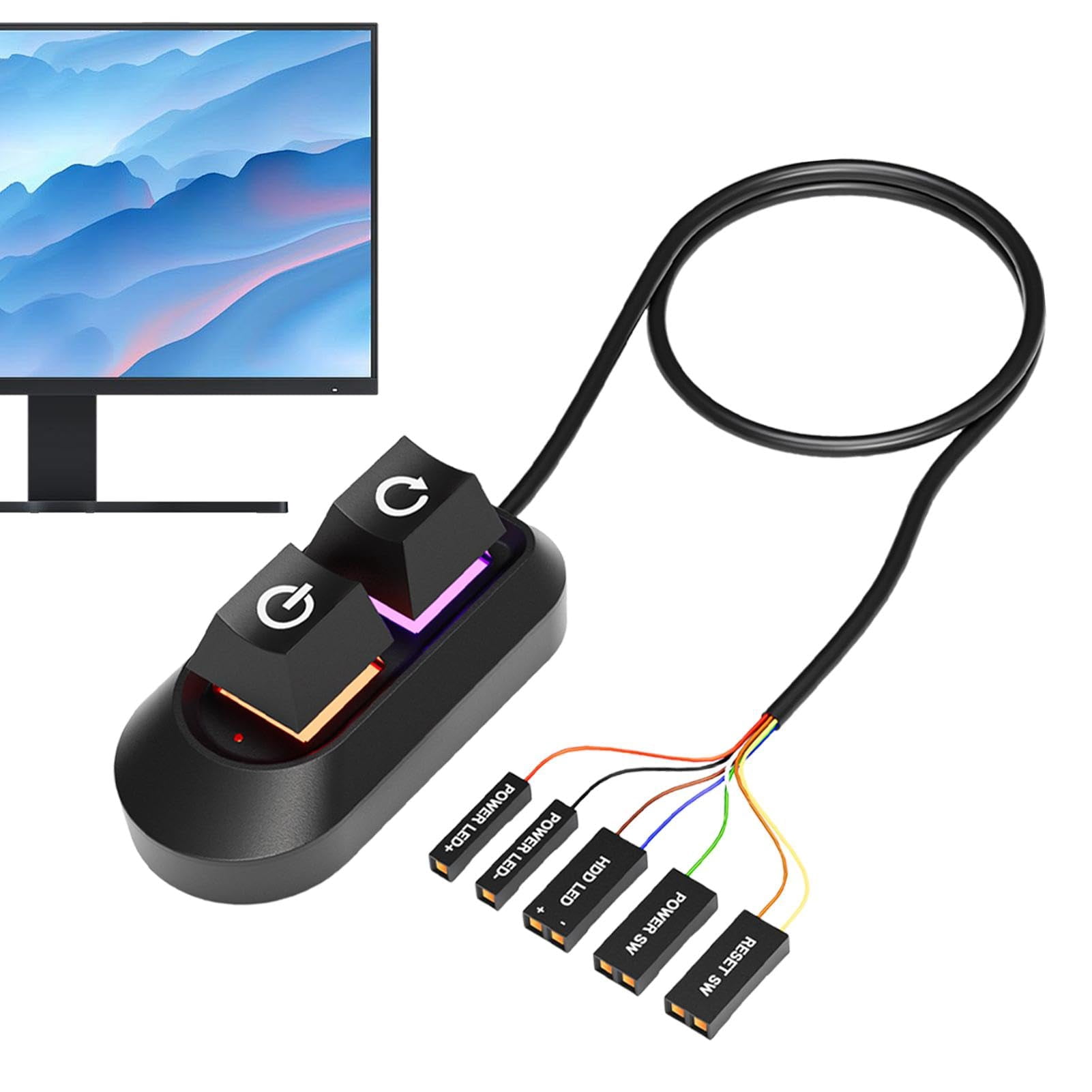 PC On/Off Button, Remote PC On/Off Button, External Computer ...