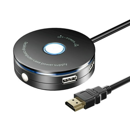 PC Power Button Desktop PC Computer Case Power Switches Push Computer Host