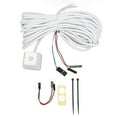 PC Power Switch White Mechanical Key Blue Switch Backlit Plug and Play ...