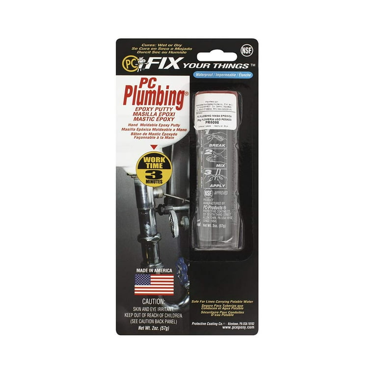 PC Products PC Plumbing Epoxy Putty 2oz Stick Gray 25598