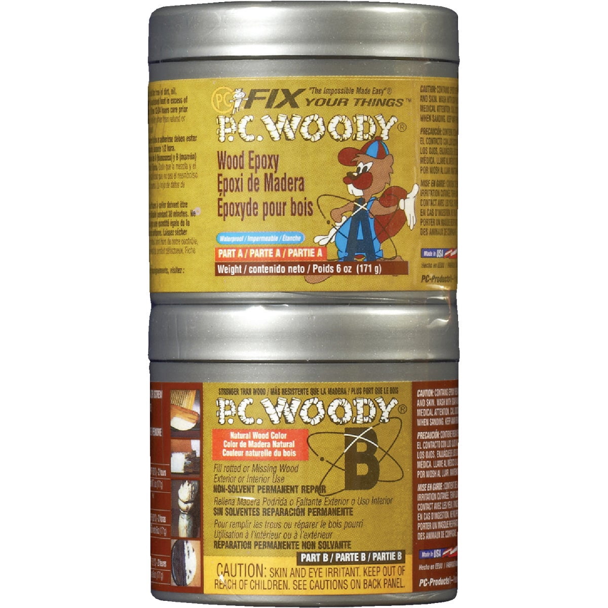 PC Products 083338 Wood Epoxy Paste