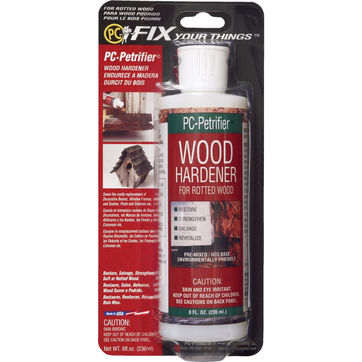PC Products 084441 8 Oz Wood Hardener, Pack of 3