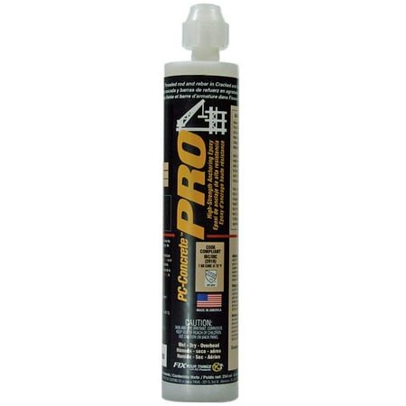 PC Products 79003 PC-Concrete PRO High Strength Anchoring Epoxy System, 254 ml