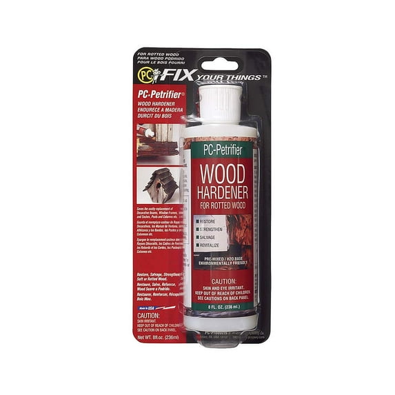 PC-Products PC-Petrifier Milky White Hardware Adhesive 8 oz for Wood