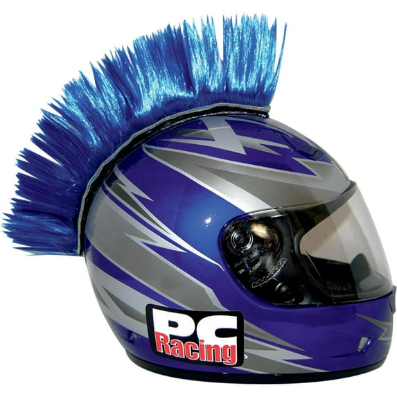 PC Racing Helmet Mohawk - Blue