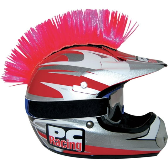 PC Racing Helmet Mohawk - Pink