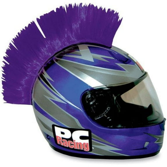 PC Racing Helmet Mohawk - Purple PCHMPURPLE