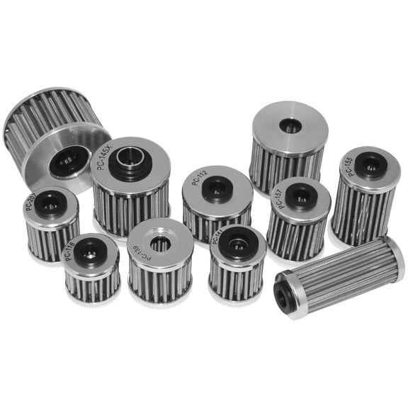 PC Racing PC401 FLO Drop In Stainless Steel Oil Filter