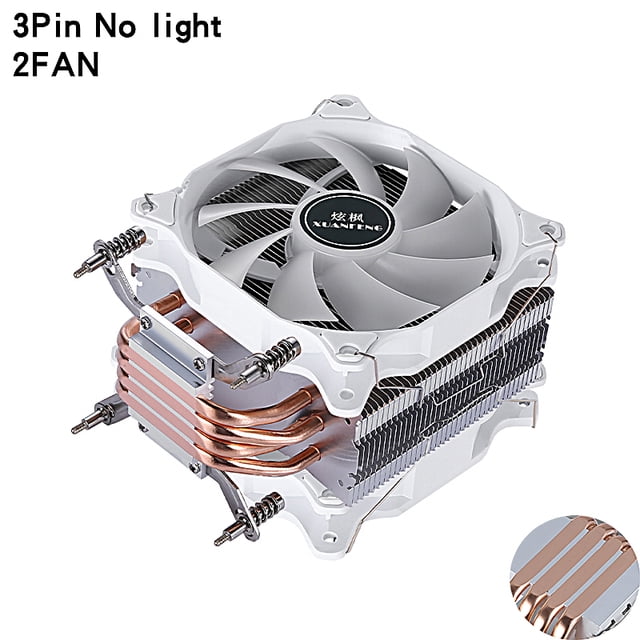 PC Radiator Air-cooled 120mm 4/6 Tower style Heat Pipe Efficient CPU ...