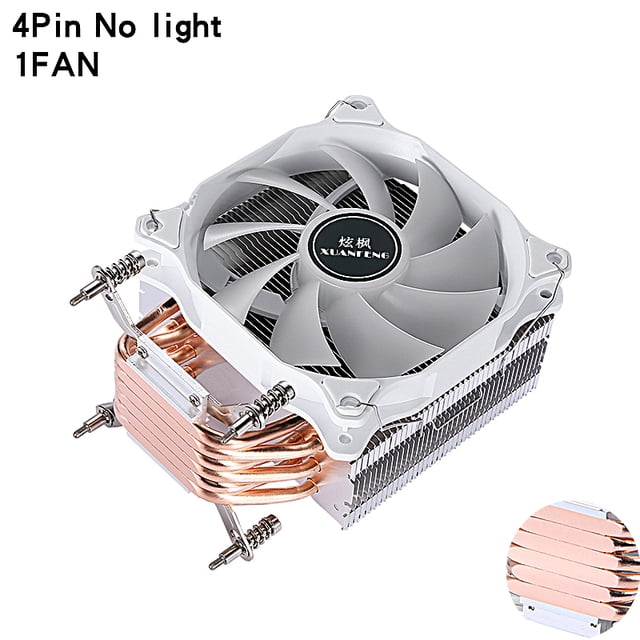 PC Radiator Air-cooled 120mm 4/6 Tower style Heat Pipe Efficient CPU ...