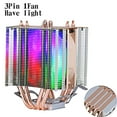 thumbnail image 1 of PC Radiator Twin Towers 4 Heat Pipe Air-cooled CPU Cooling Fan Suitable For Installing LGA2011 X79 X99 2066 2099 X299 E5 E3 AMD, 1 of 6