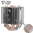 thumbnail image 1 of PC Radiator Twin Towers 4 Heat Pipe Air-cooled CPU Cooling Fan Suitable For Installing LGA775 115x 1700 1200 1366 i3 i5 i7 AMD, 1 of 6