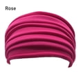 thumbnail image 1 of PC Solid Color Fold Yoga Headband Nonslip Elastic Stretch Hairband Turban Running Headwrap Wide Sports Accessories, 1 of 1
