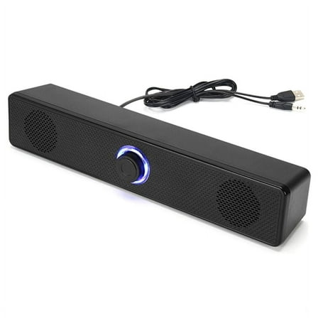 PC Soundbar Wireless Bluetooth Speaker USB Powered Soundbar for TV Pc Laptop Gaming Home Theater Audio System A