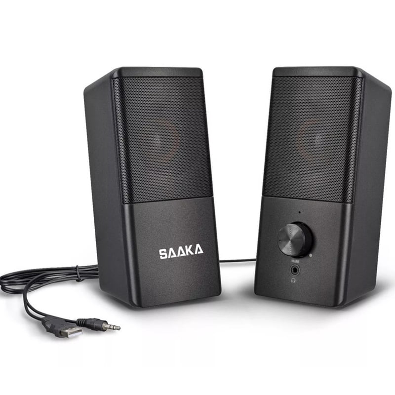 PC Speaker Desktop Computer Speakers for Home Theater System USB Column