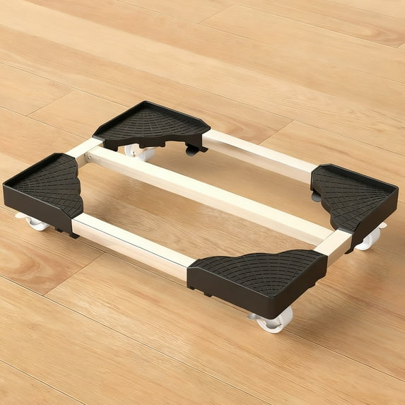 PC Stand Computer Tower Stand, Adjustable Mobile CPU Stand with Wheels Fits Most PC