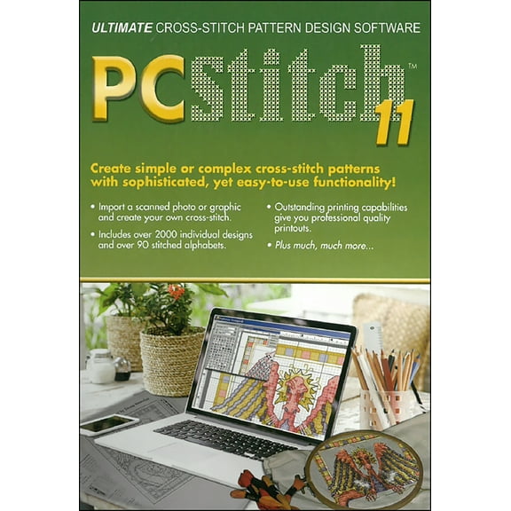 PC Stitch Pro Cross Stitch Software Version 11-