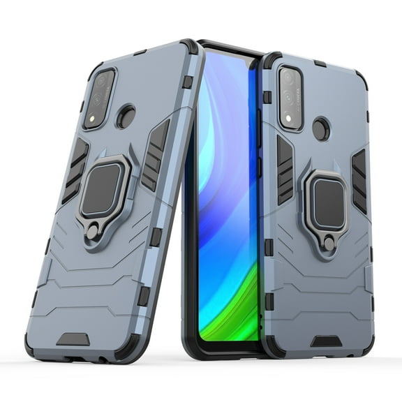 PC + TPU Anti-fall Protective Case with Ring Holder