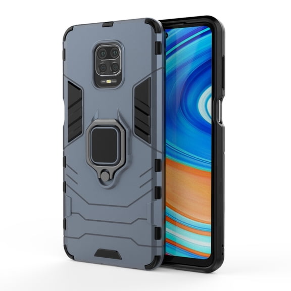 PC + TPU Anti-fall Protective Shell With Magnetic Ring Bracket