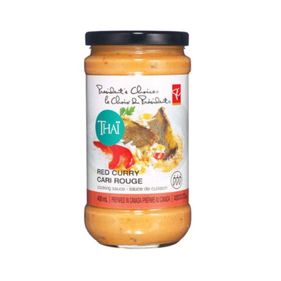 PC Thai Red Curry Cooking Sauce 400mL/13.5 fl. oz {Imported from Canada}