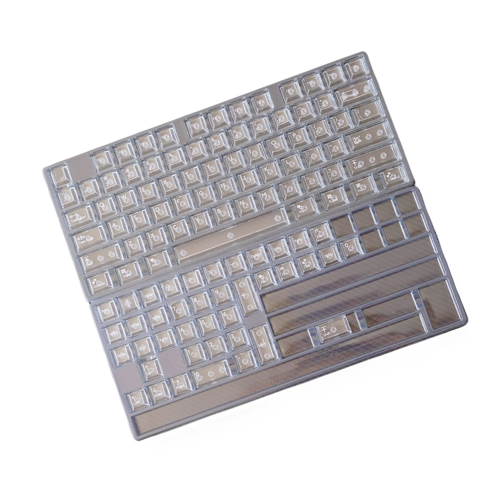 PC Transparents Keycaps Original Height Backlits Keycap for Mechanical ...