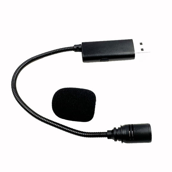 PC USB Microphone for Conferencing Games Chat Omnidirectional USB Microphone Laptop with Switchs9inch Cable