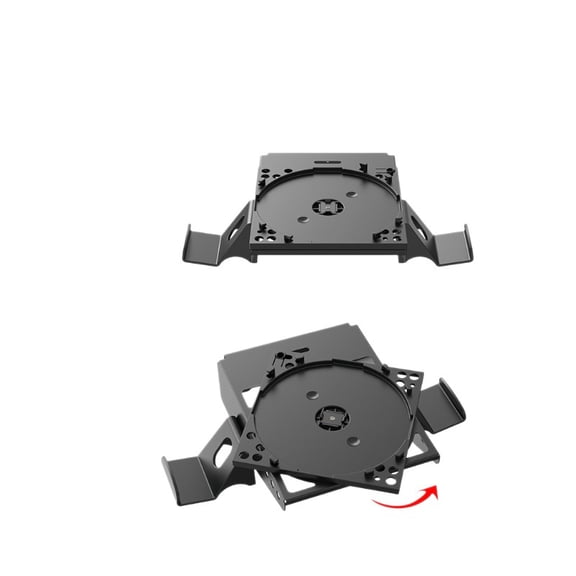 PC Wall Mount Bracket for Xbox Series X Console, Wall Hanging Holder with Controller & Headphone Hook, Space Saving Gaming Storage Organizer for Game Room