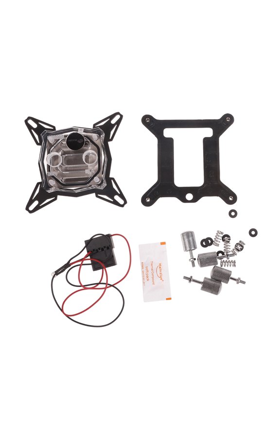 PC Water Cooling Block PC CPU Water Cooling Waterblock G1/4" Base Inner Channel