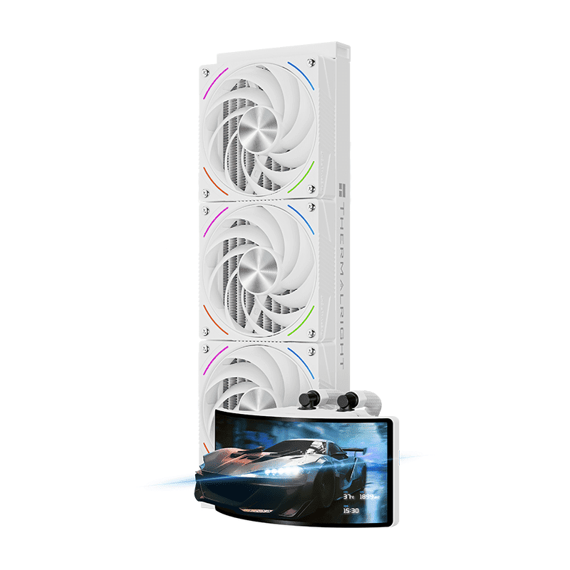 Pc Water Cooler Thermalright Rainbow Vision 360 Turbo Argb White for ...