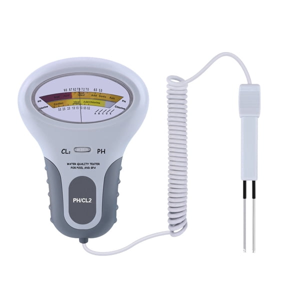 PC102 2in1 PH Chlorine Meter Chlorine Tester PH Tester Chlorine Water Quality Testing Device CL2