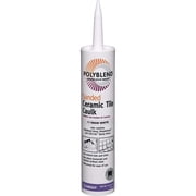 Custom Building Products Polyblend Snow White Siliconized Acrylic Tile Caulk 10.5 oz